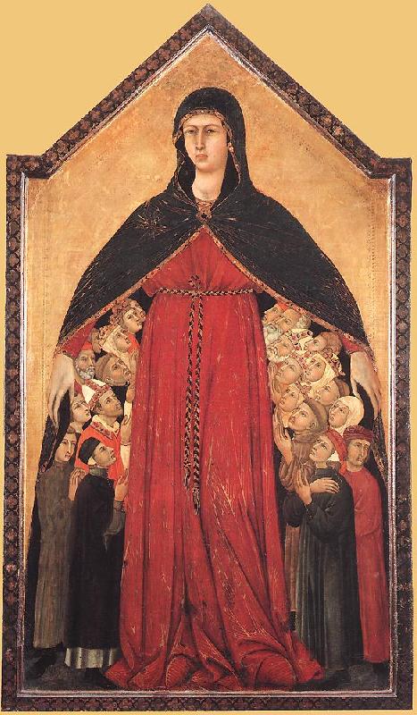 Simone Martini Madonna of Mercy